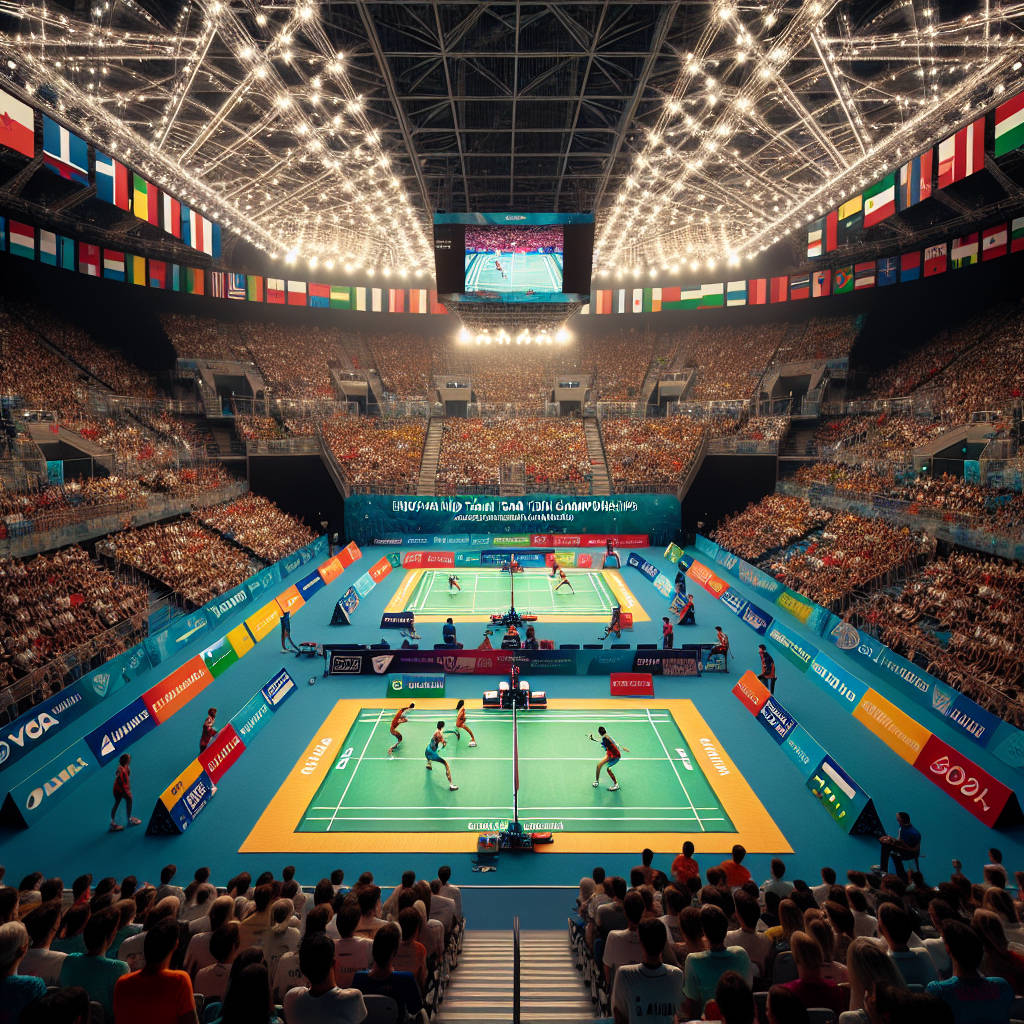 European Mixed Team Badminton Championships in Baku, Azerbaijan.