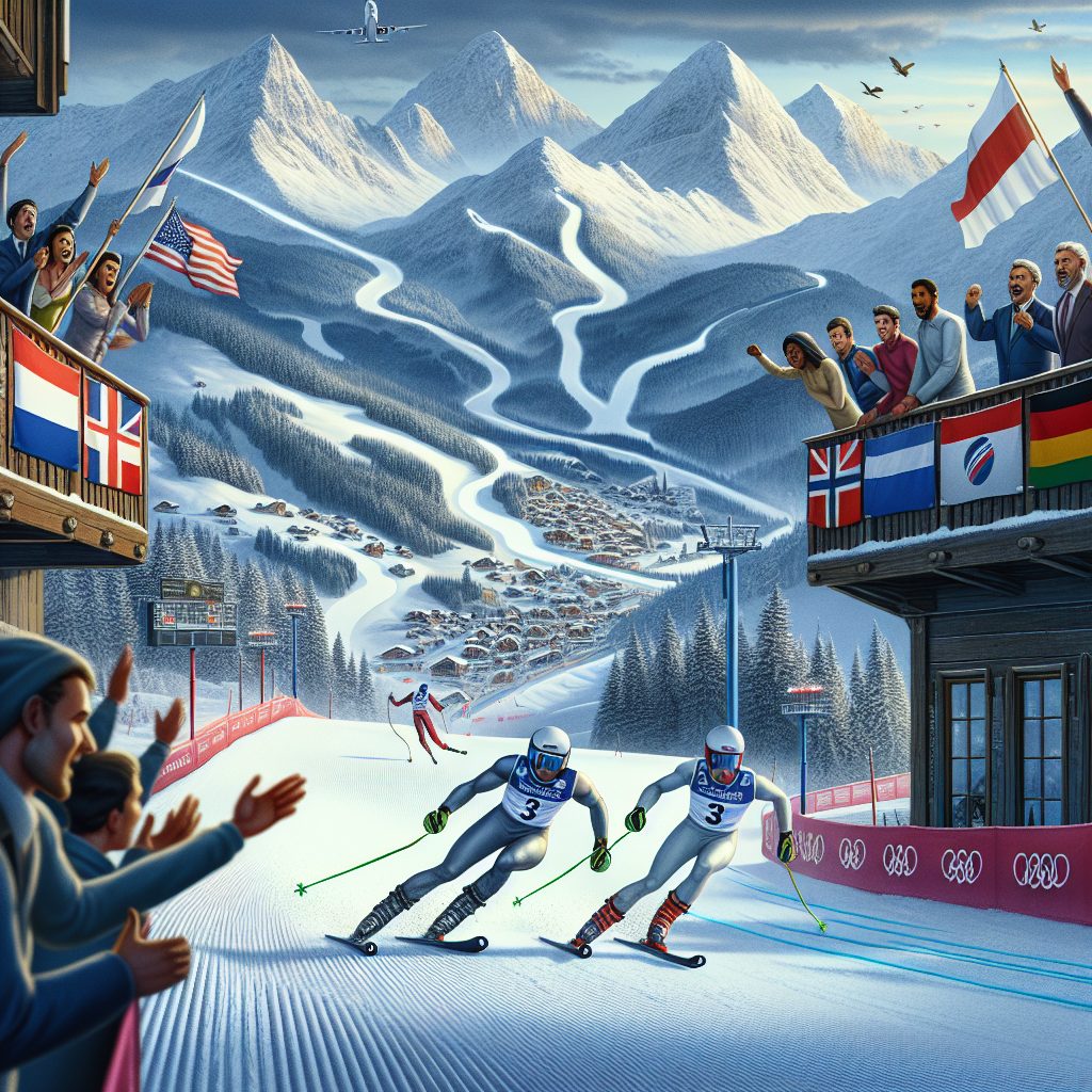 FIS Alpine World Ski Championships 2025 in Saalbach-Hinterglemm, Austria.